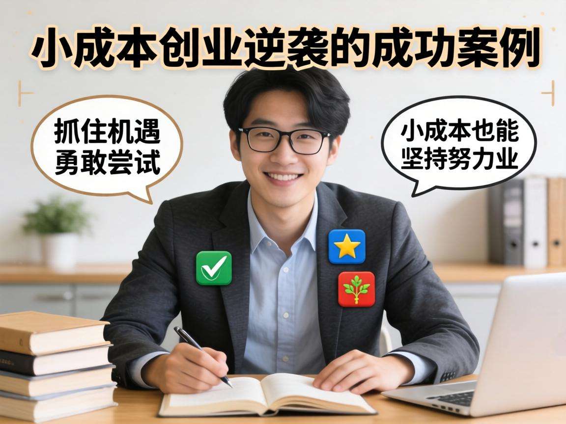 普通人靠小成本创业逆袭的成功案例能给我们哪些实用启发
