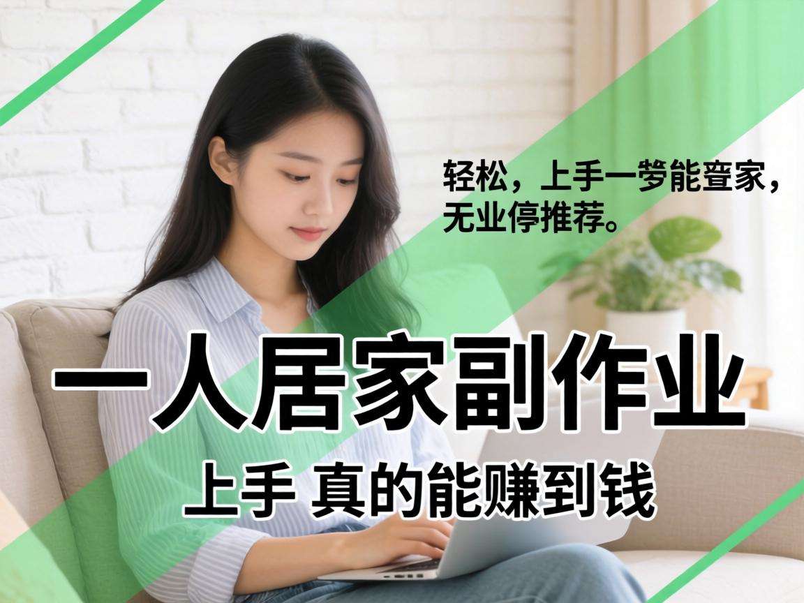 适合普通人的居家副业推荐有哪些是真的能赚到钱的