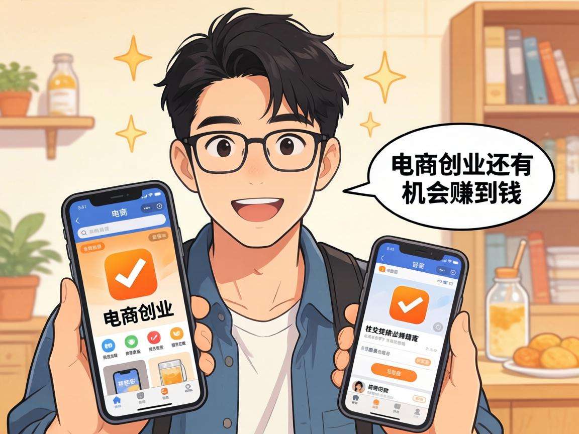 普通人没资源没经验现在做电商创业还有机会赚到钱吗
