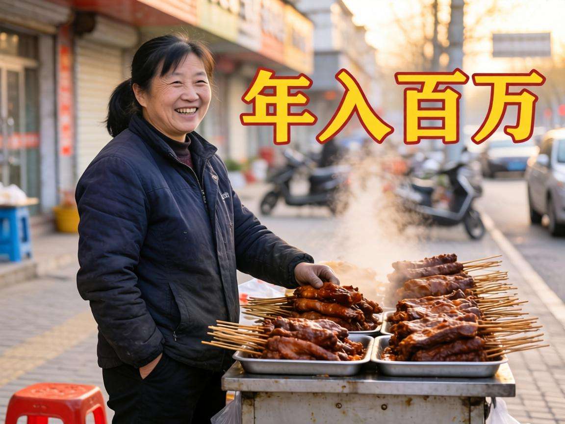街边卖卤味的普通人怎么靠小生意实现年入百万