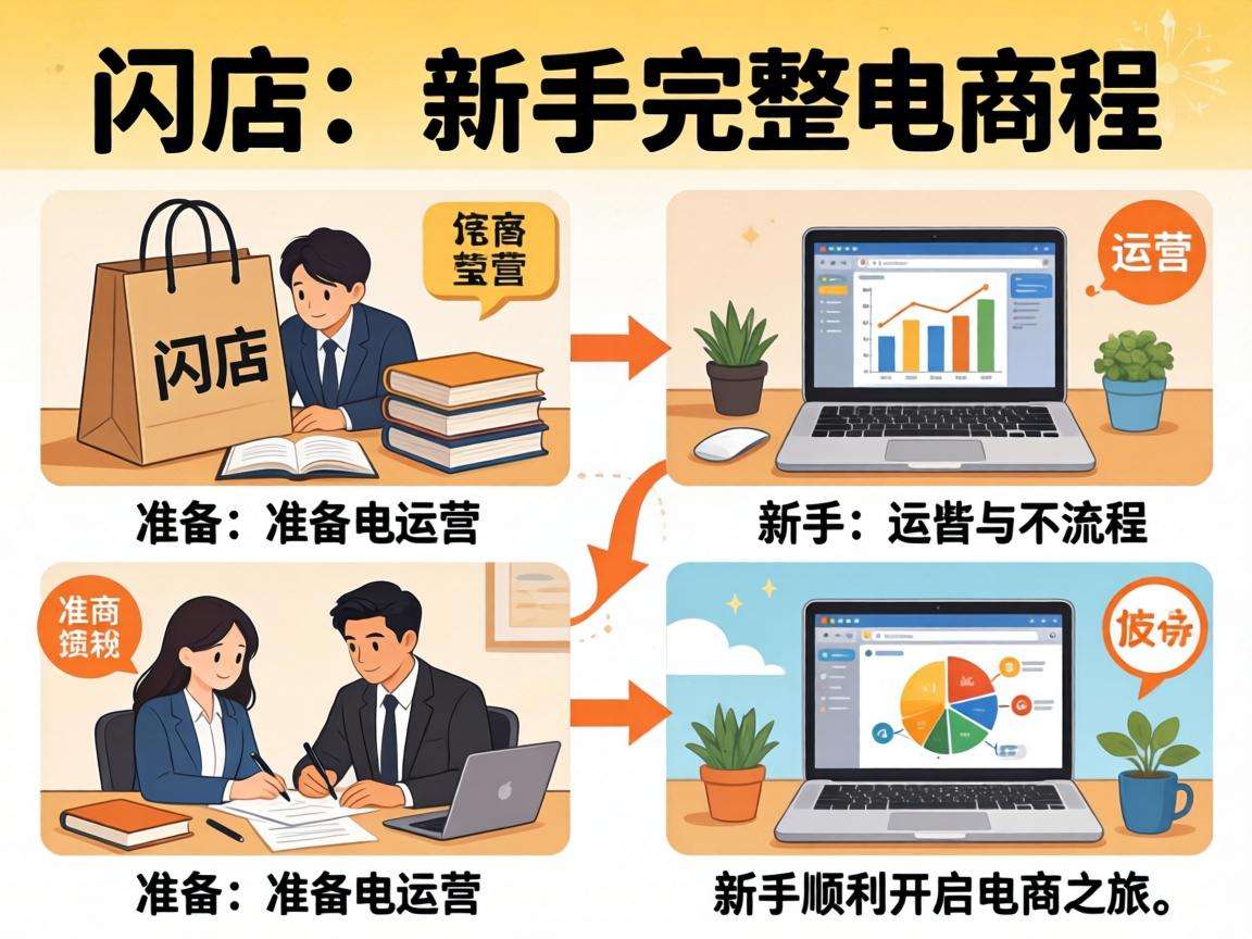 新手开网店完整流程具体都包含哪些核心步骤