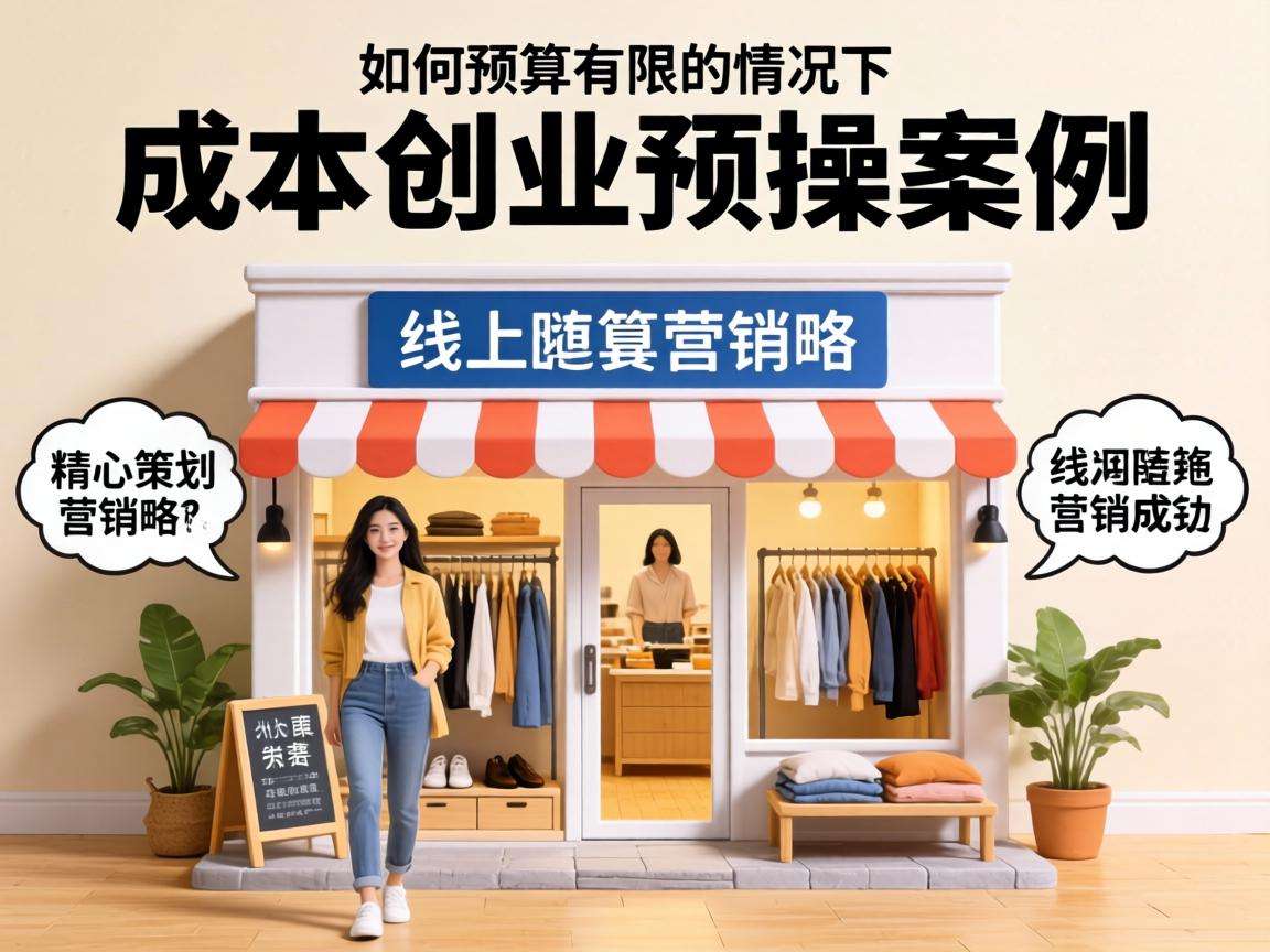 普通人小成本创业实操案例有哪些可直接复用的经验