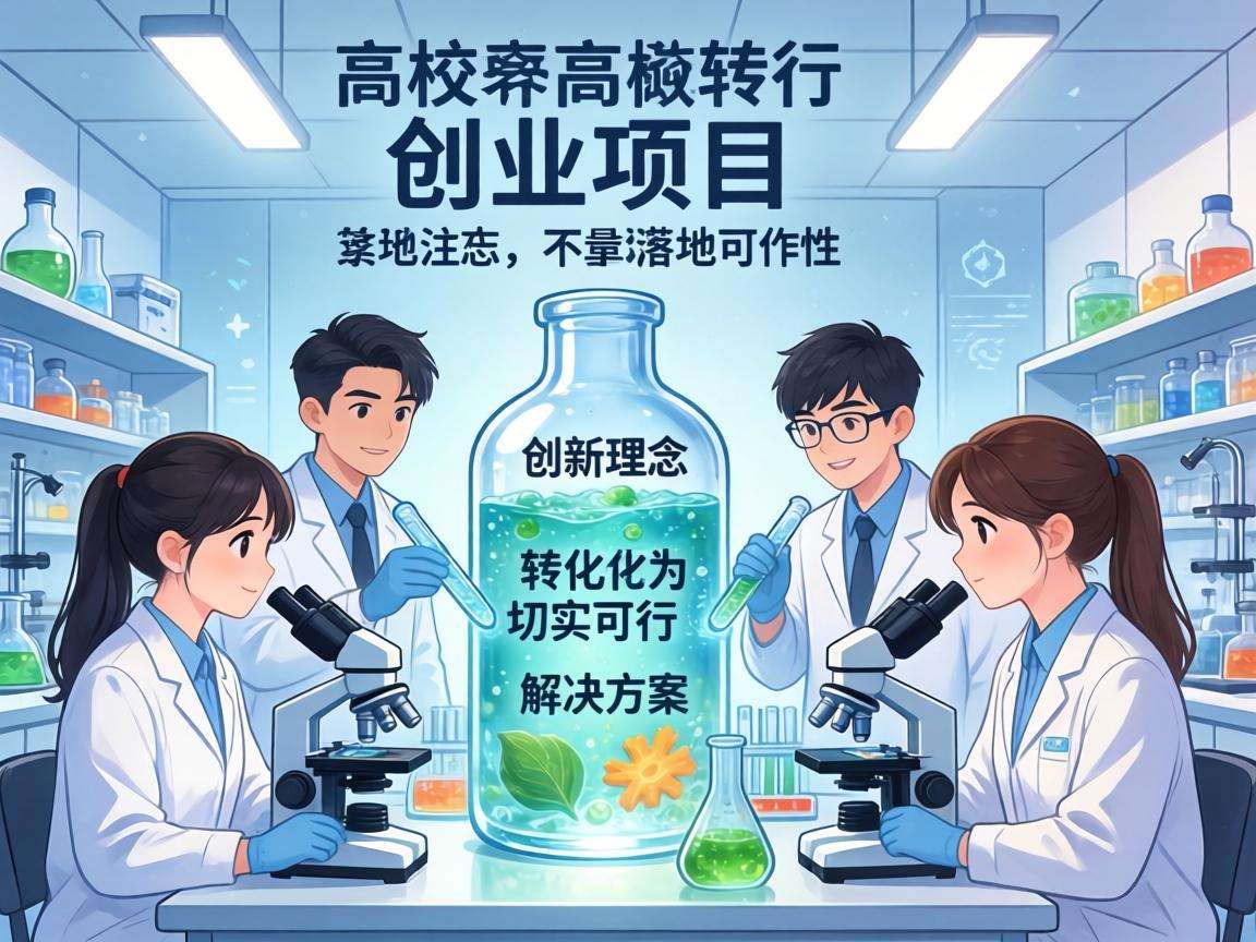 高校创业项目如何平衡落地可行性与创新探索空间