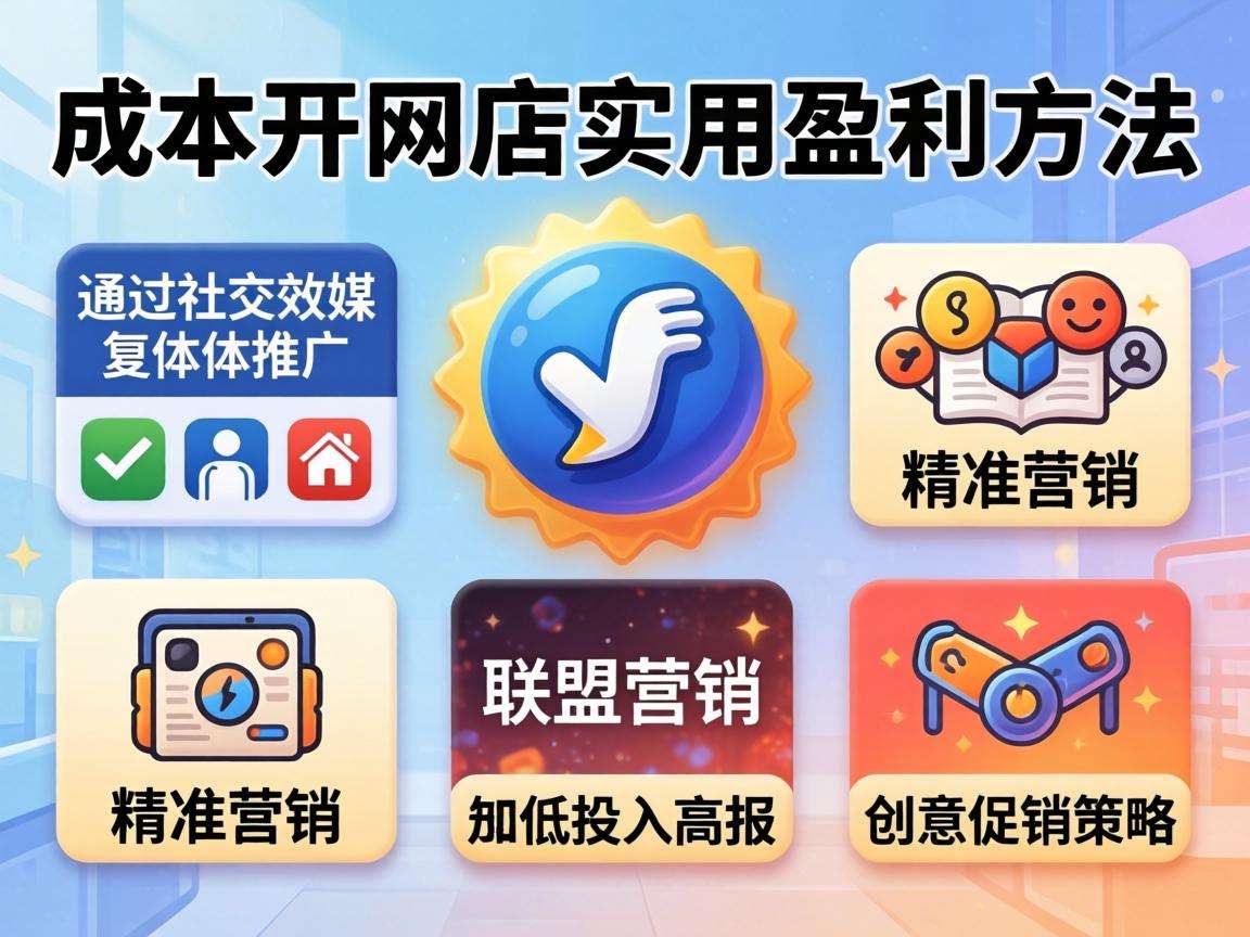小成本开网店有哪些实用可落地的盈利方法