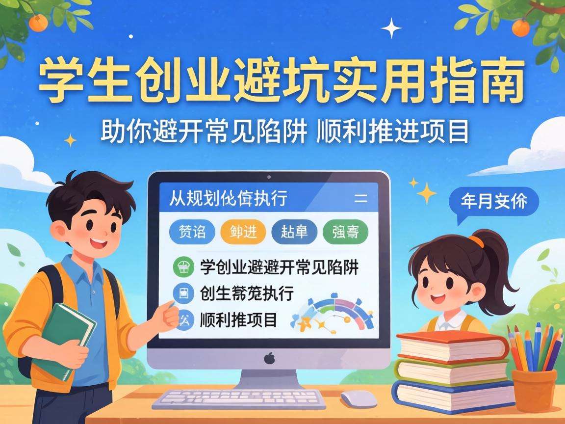 学生创业怎么避坑有哪些实用可落地的指南