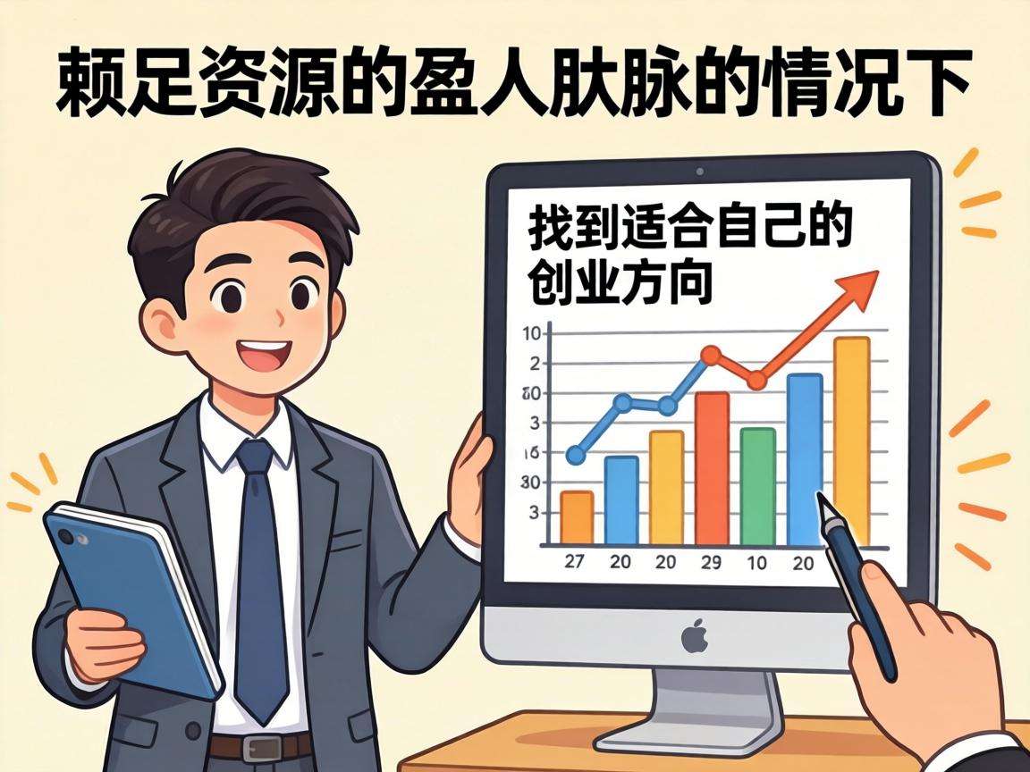 普通人没资源没人脉怎么选适合自己的创业方向