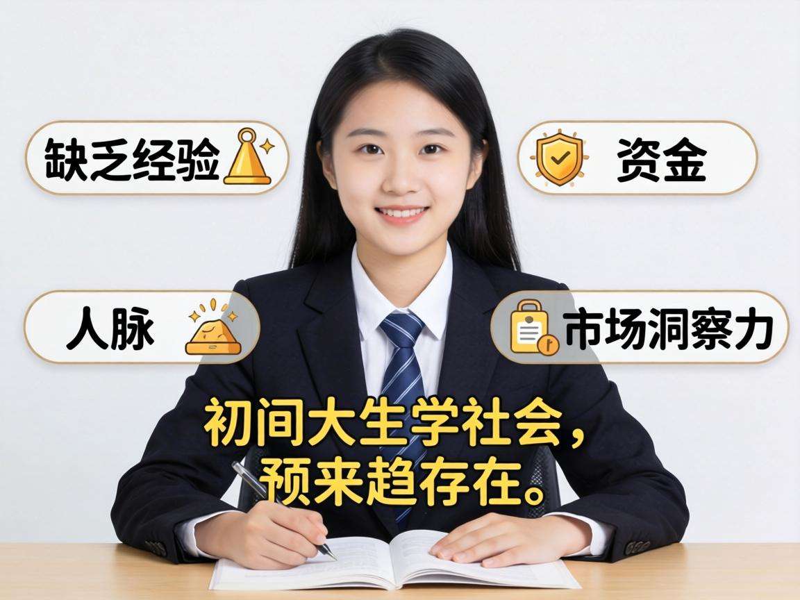 初入社会的大学生创业普遍存在哪些核心劣势