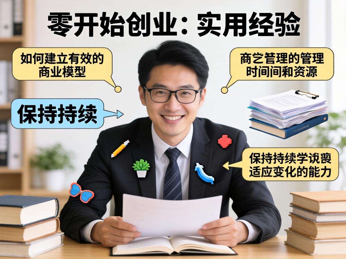 普通人从零开始创业有哪些可复用的实用经验