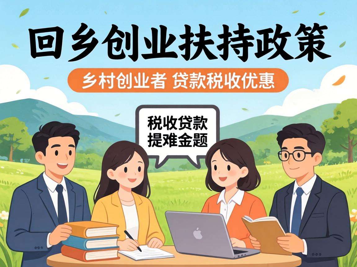 返乡创业扶持政策能为乡村创业者解决哪些实际难题