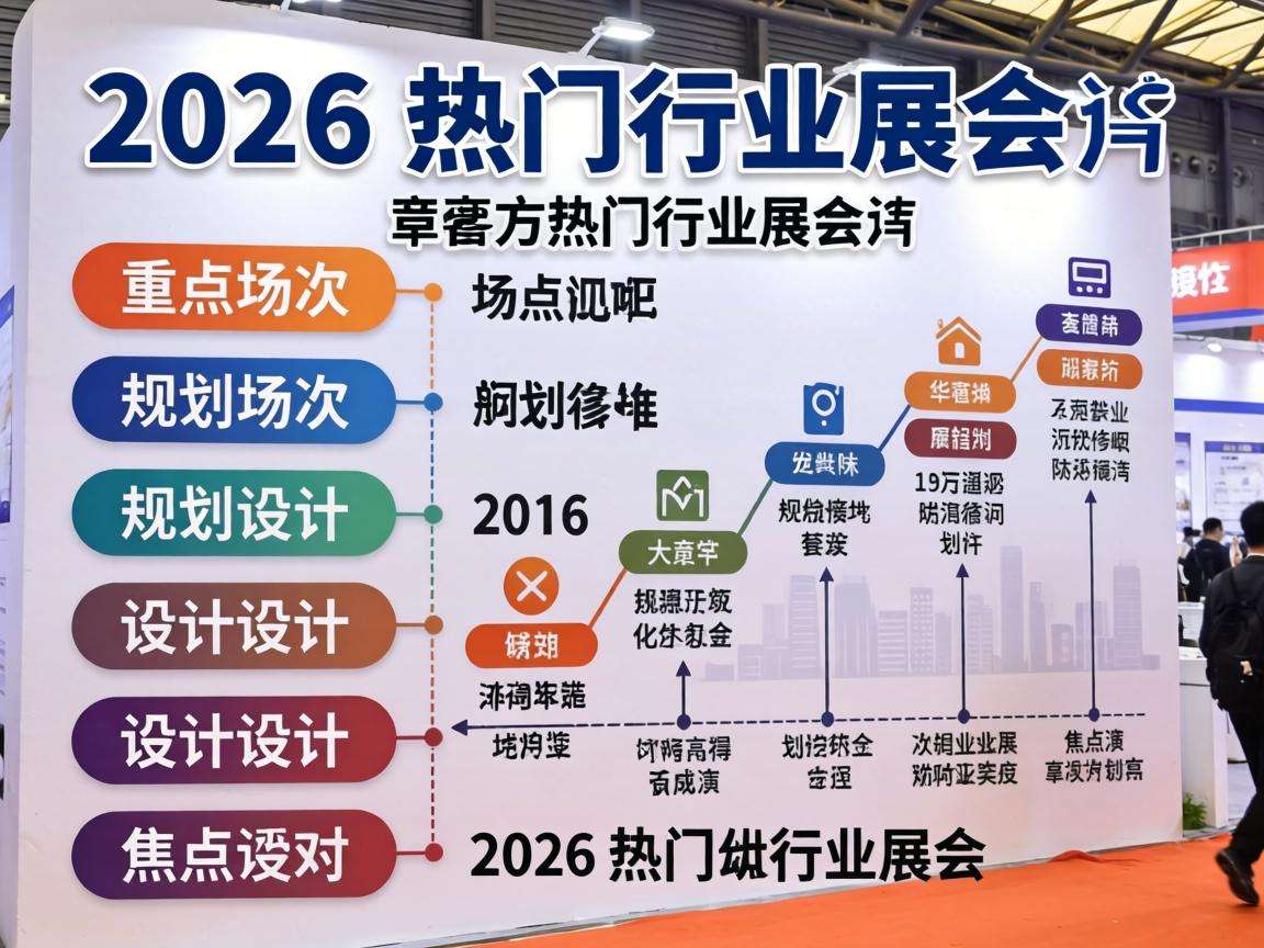 2026年热门行业展会排期有哪些值得提前规划的重点场次