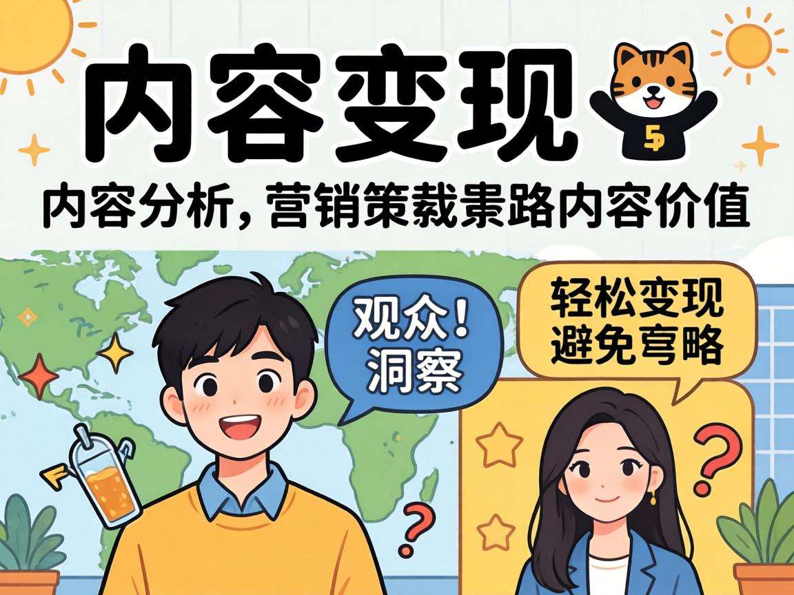 普通人做内容变现该从哪些方向入手才能少走弯路