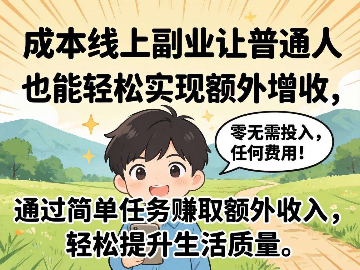 零成本线上副业真的能让普通人实现额外增收吗