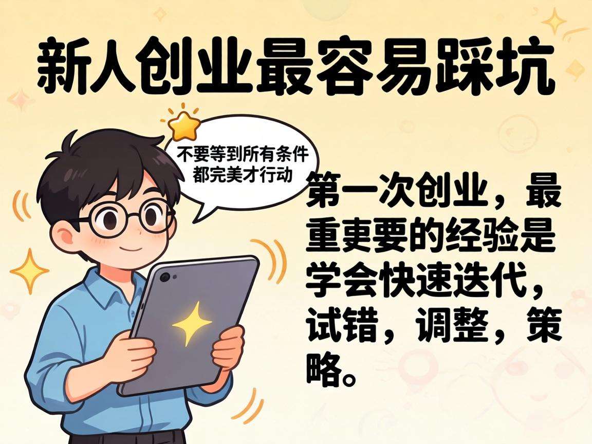 普通人首次创业最容易踩坑的实用经验有哪些