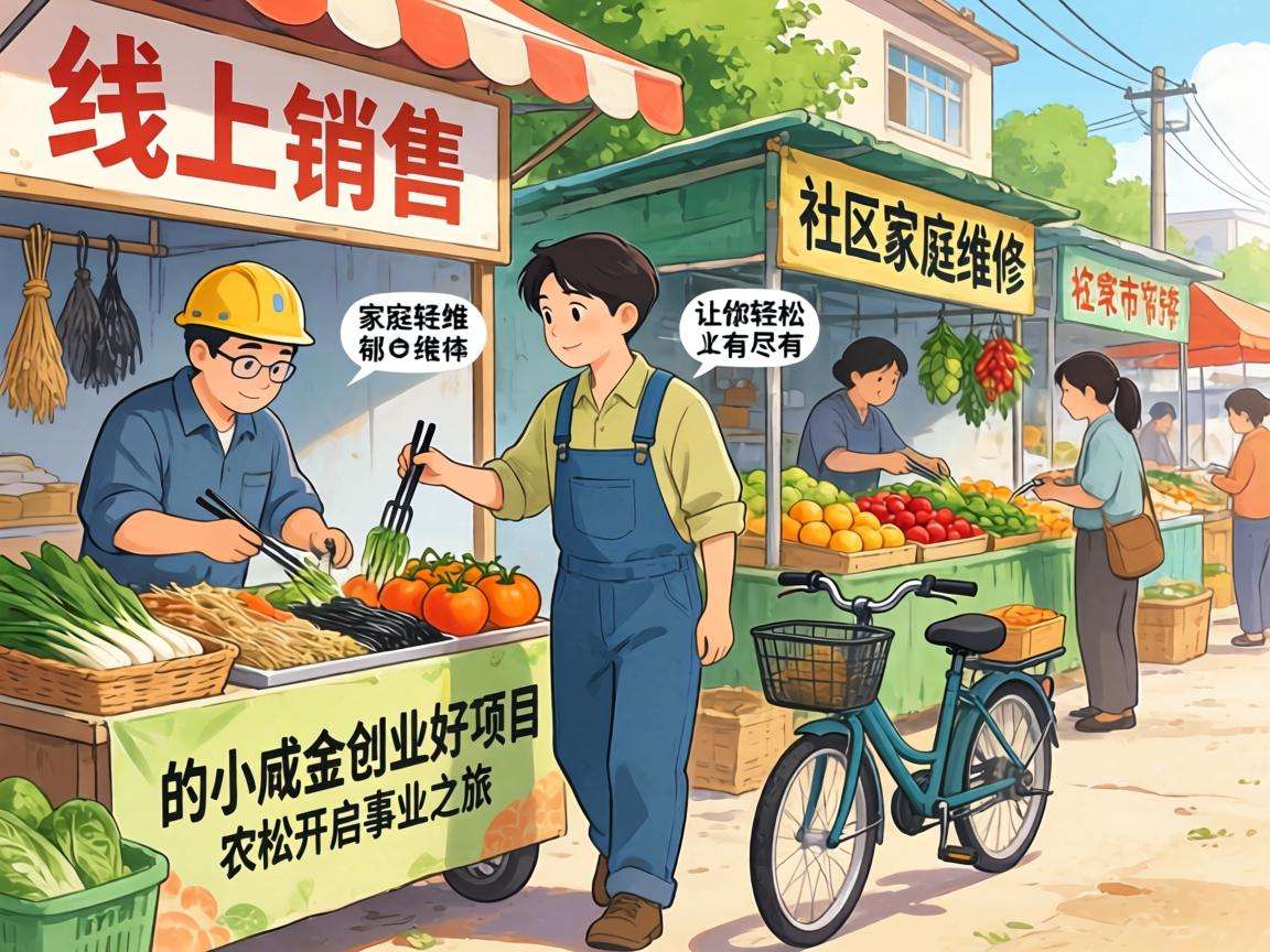 普通人能上手的小成本创业好项目都有哪些可选项