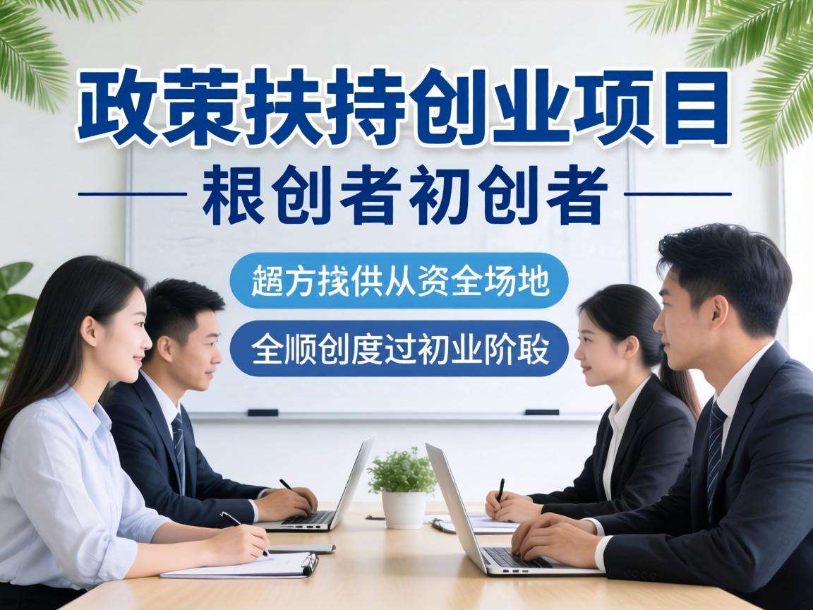 政策扶持创业项目能给初创者带来哪些可落地的实际助力