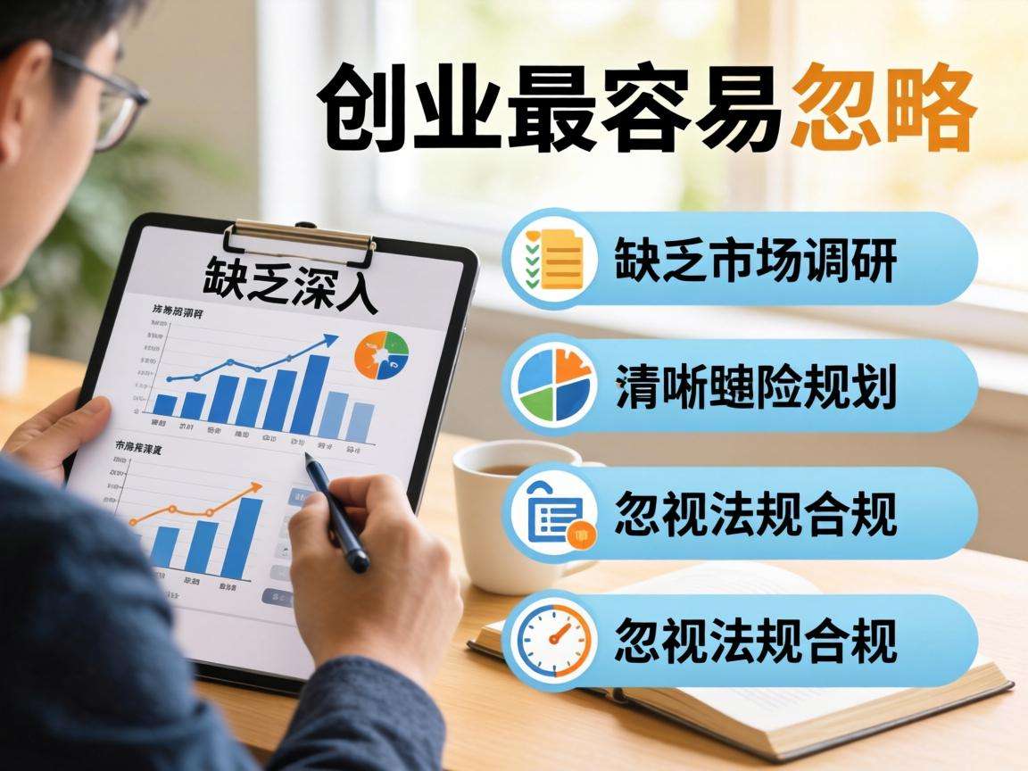普通人首次创业最容易忽略的核心风险有哪些