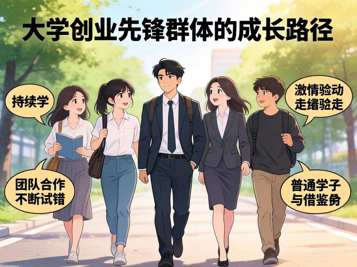 大学生创业先锋群体的成长路径有哪些值得普通学子参考的经验