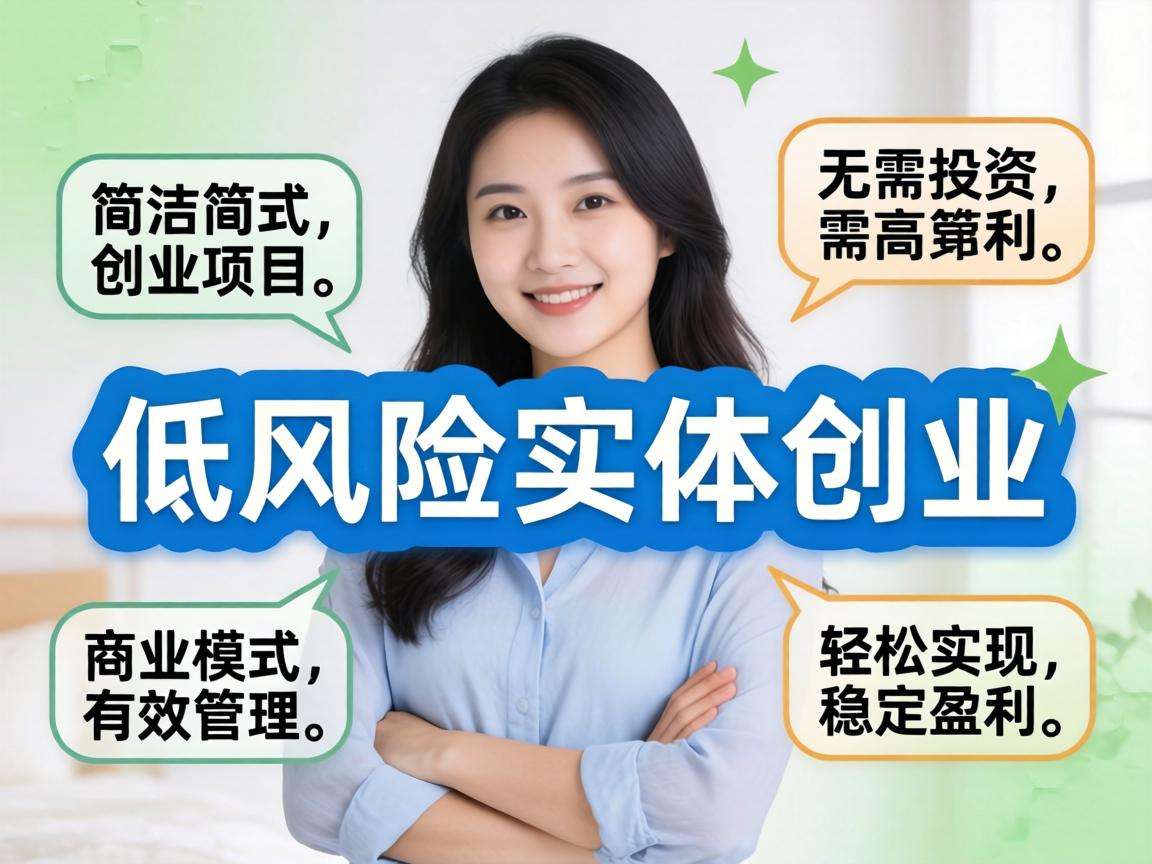 适合新手的低风险实体创业项目有哪些值得选择?
