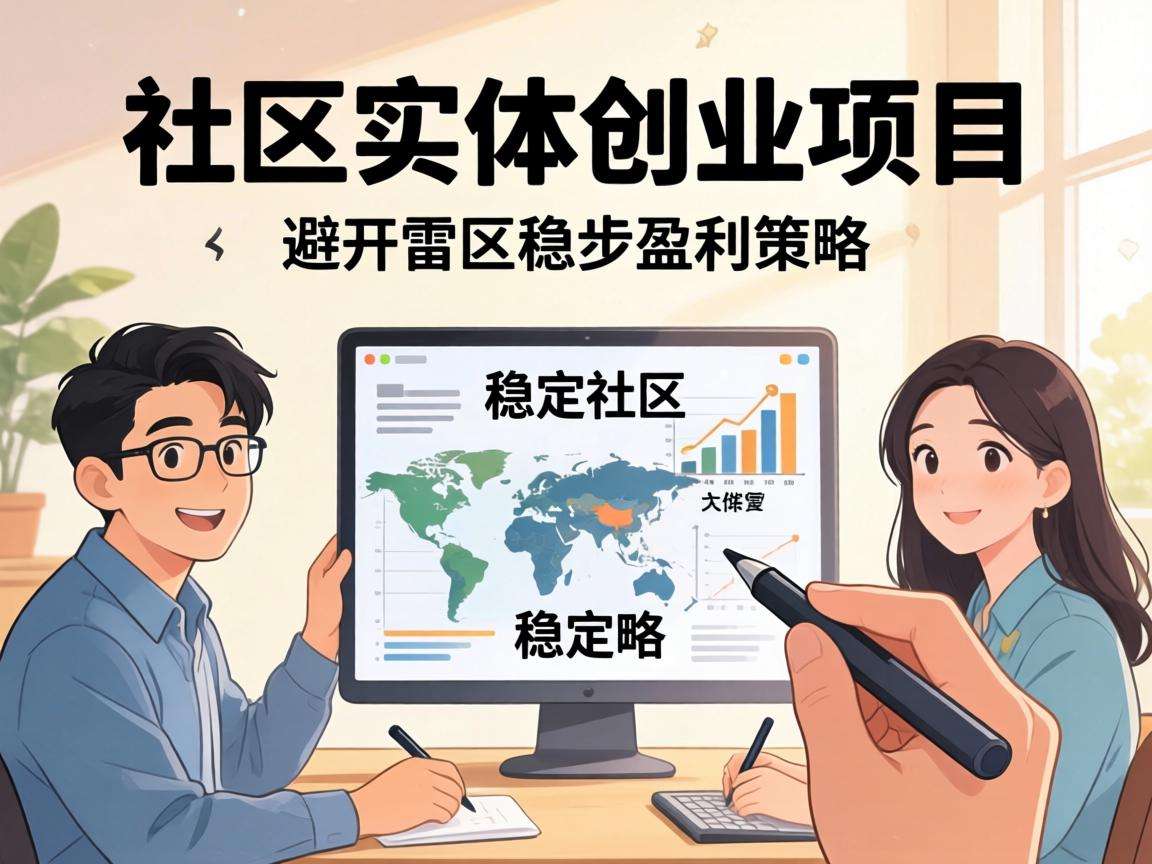 普通人做社区实体创业项目怎么才能避开雷区稳步盈利