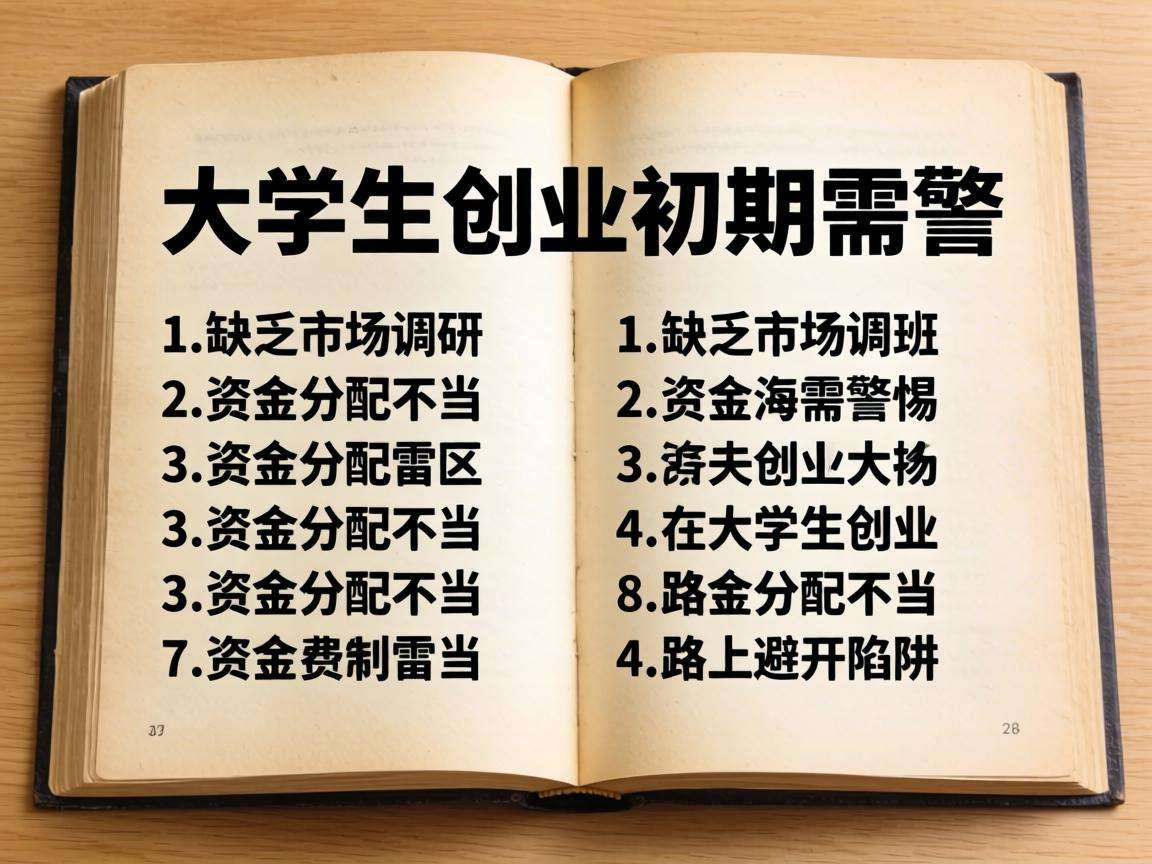 大学生创业方向指南能帮在校生避开哪些创业初期的雷区