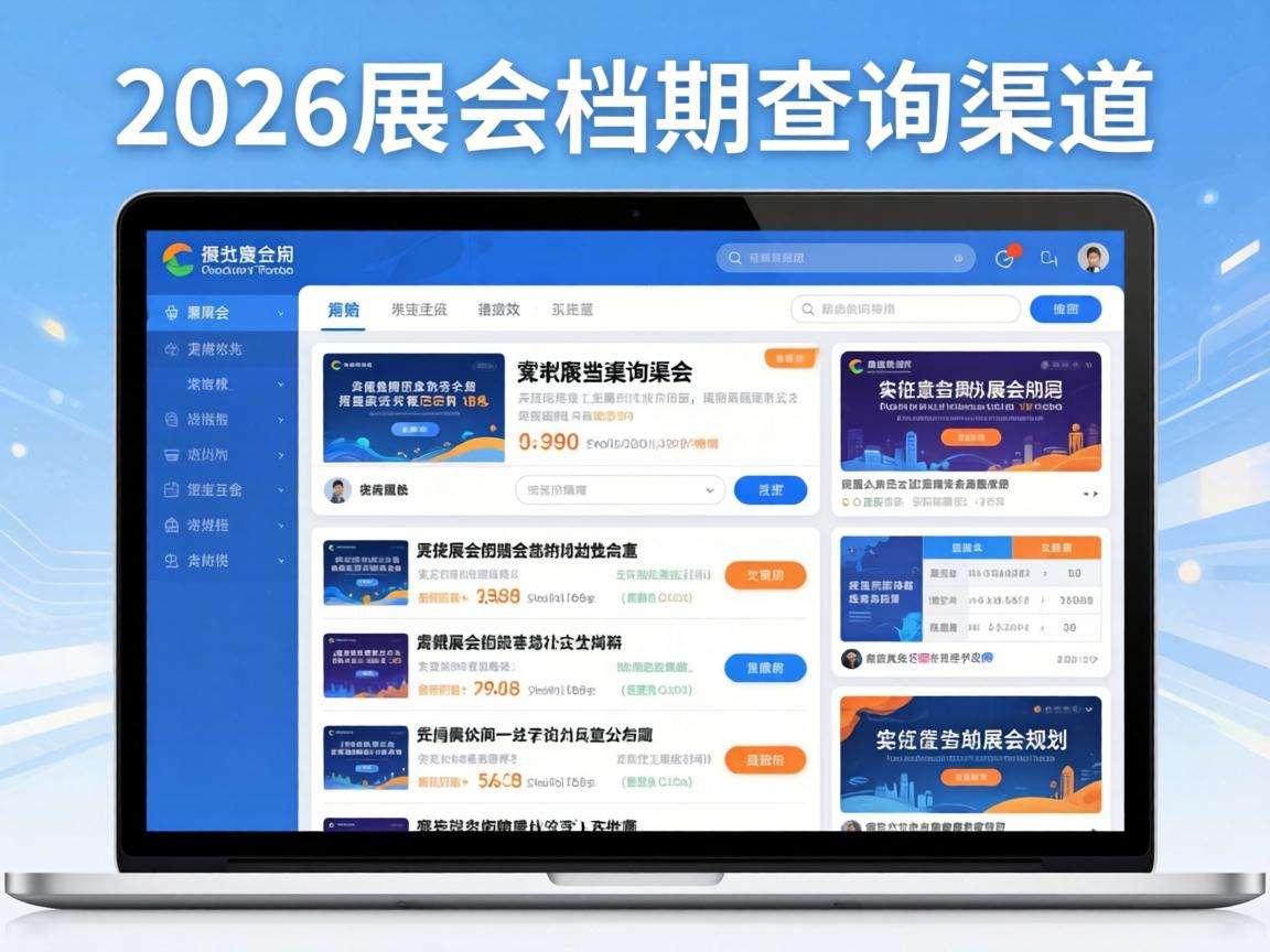 想查2026年展会档期有哪些实用高效的查询渠道？