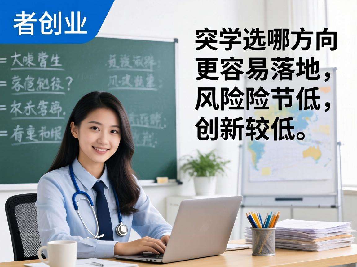 大学生想创业选哪些方向更容易落地且风险较低