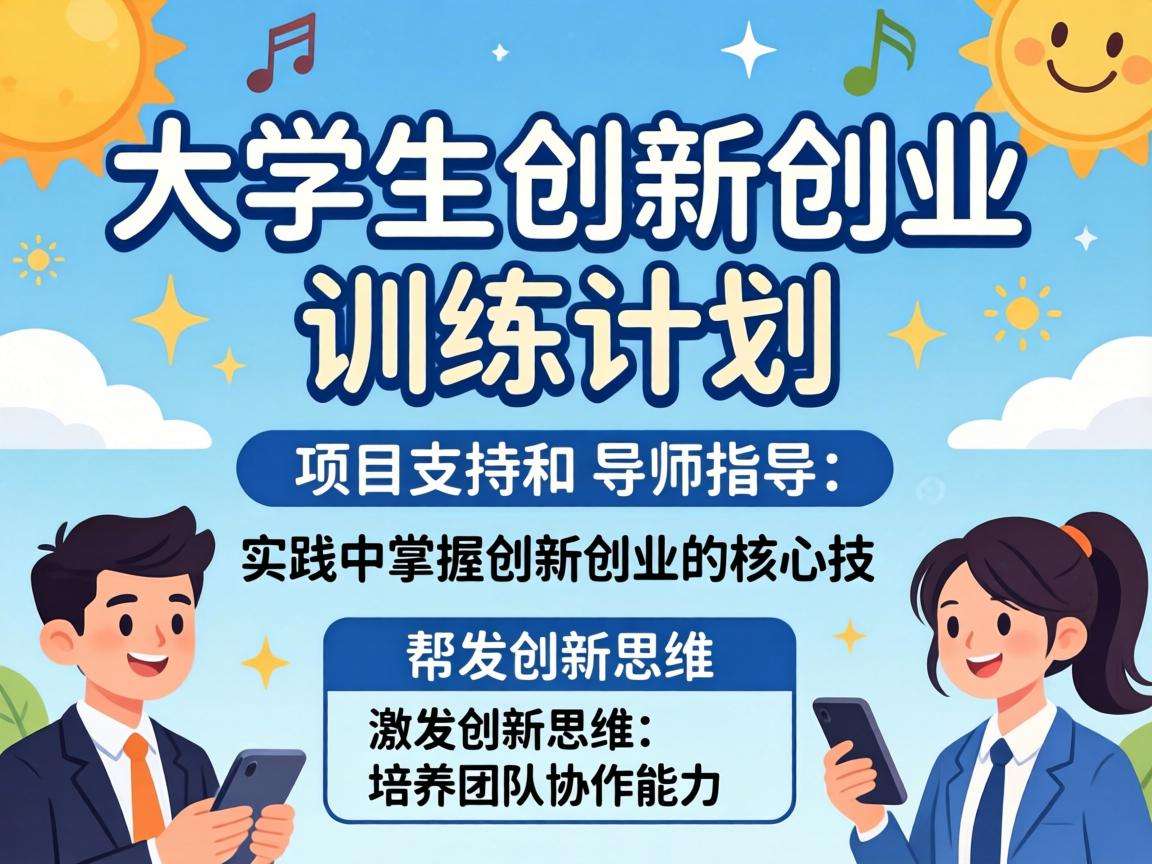 大学生创新创业训练计划能为在校生成长带来哪些核心助力