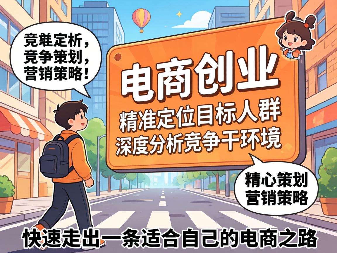 普通人做电商创业该从哪些核心方向入手少走弯路
