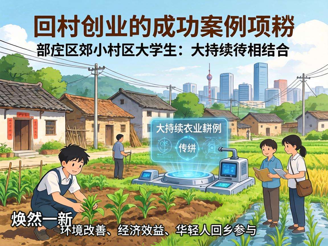 大学生回村创业有哪些可复制的成功案例值得参考