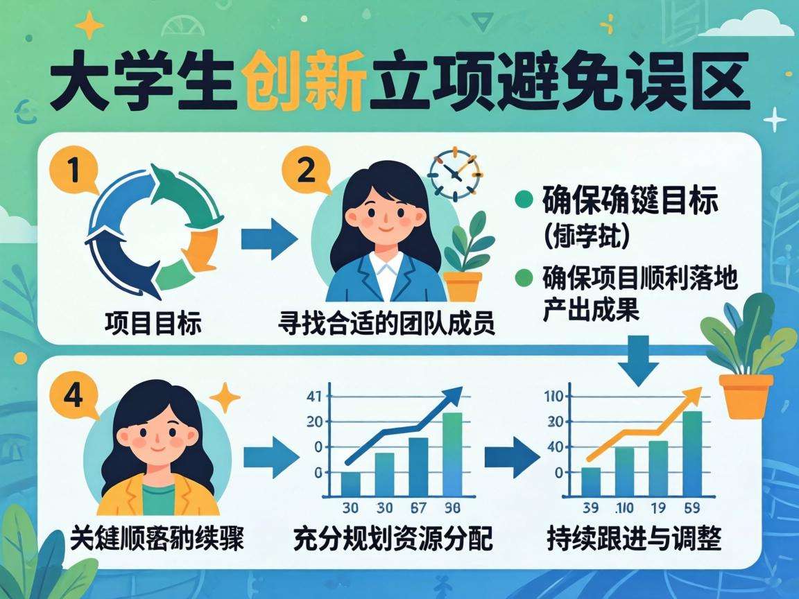 本科生创新立项要避开哪些误区才能顺利落地出成果