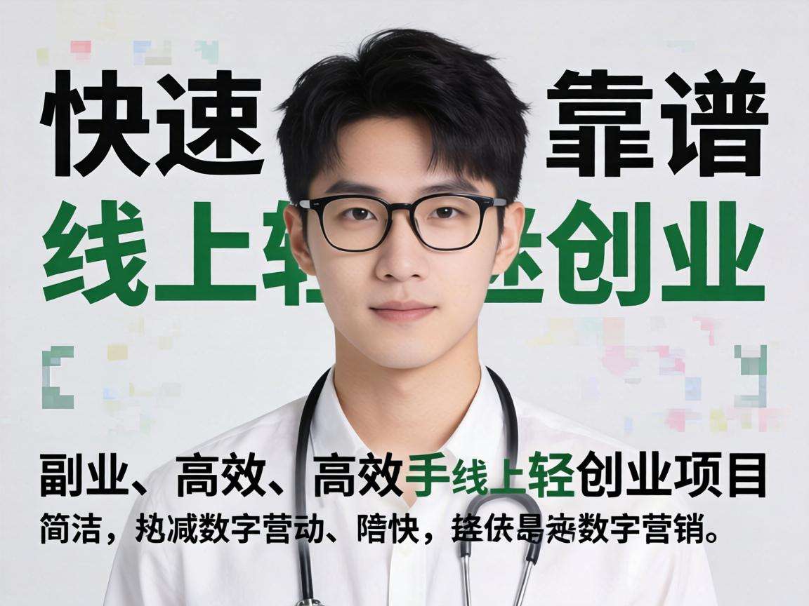 普通人能快速上手的靠谱线上轻创业项目有哪些