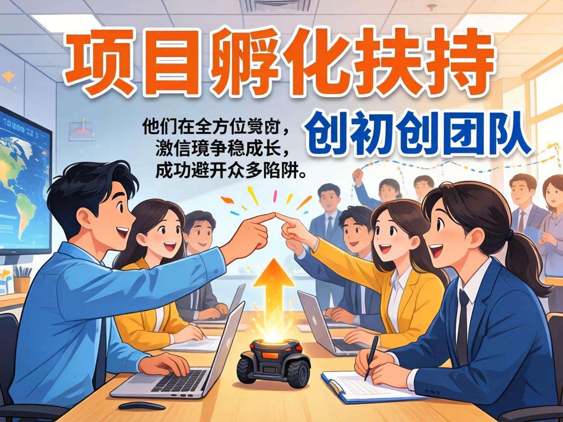 创业项目孵化扶持能为初创团队避开多少成长路上的陷阱