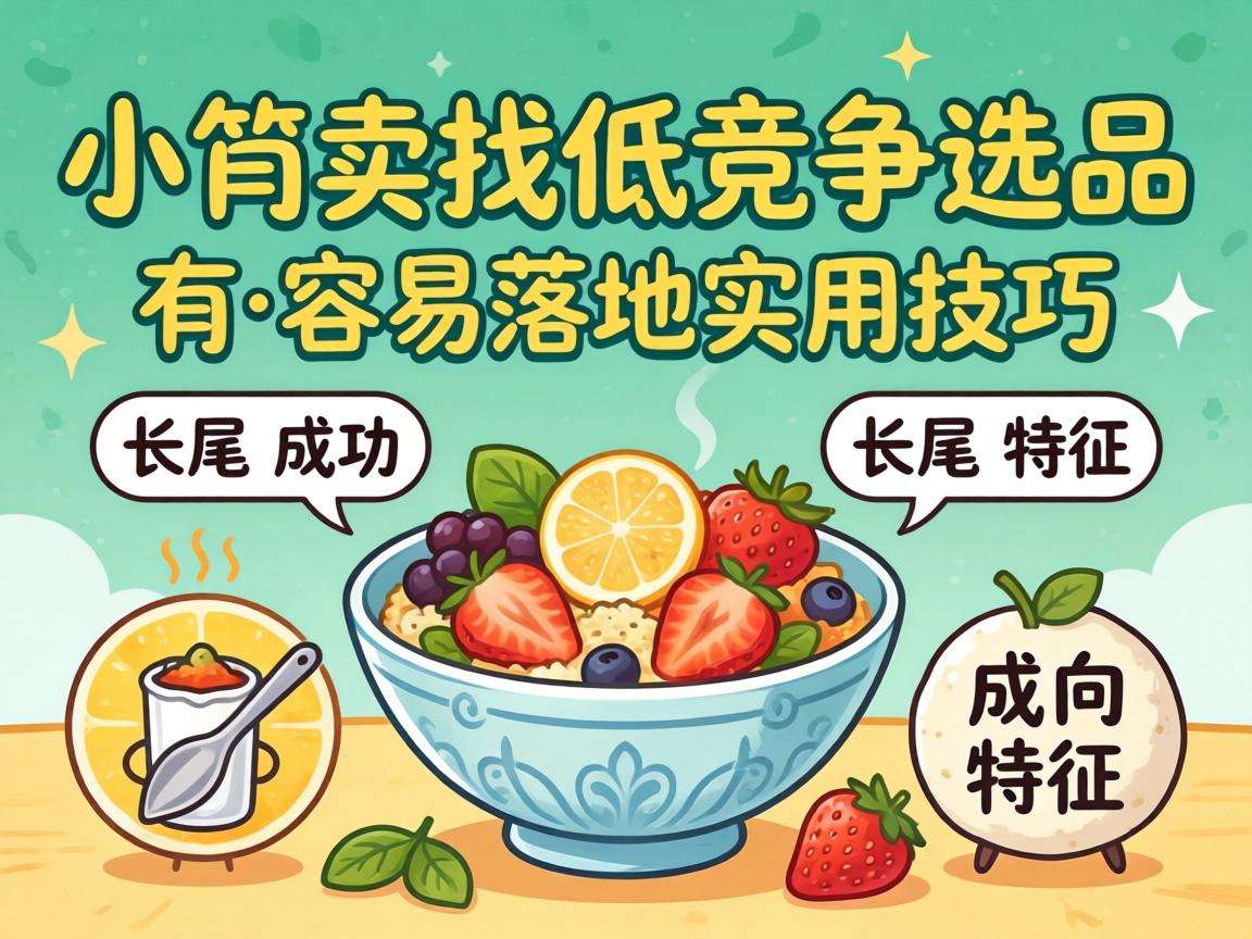 中小卖家找低竞争选品方向有哪些容易落地的实用技巧