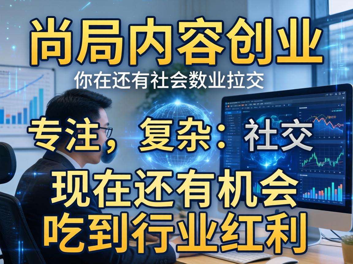 普通人入局内容创业现在还有机会吃到行业红利吗