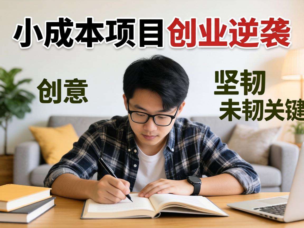 普通人靠什么小成本项目能实现创业逆袭?