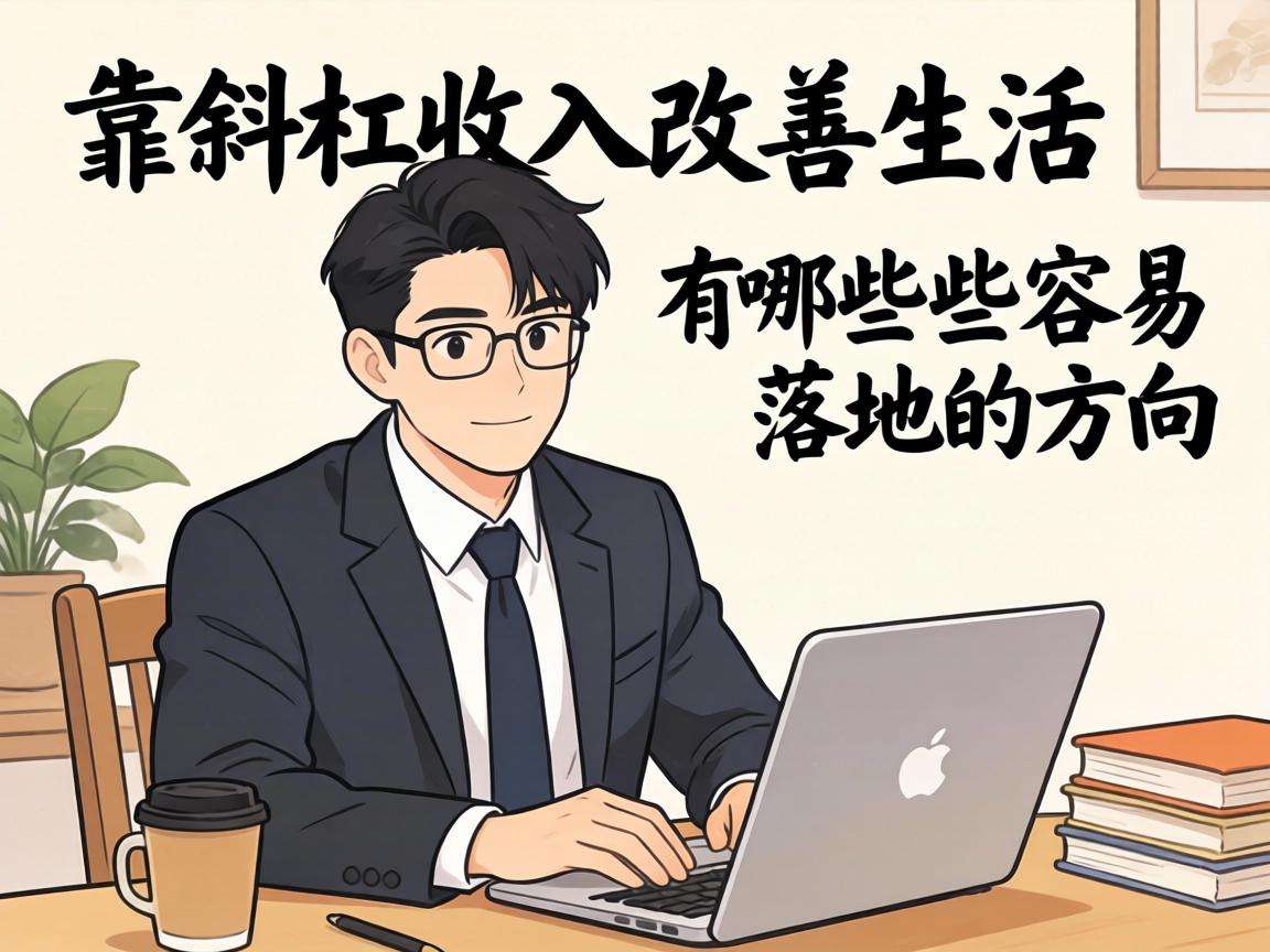 普通人想靠斜杠收入改善生活,有哪些容易落地的方向?