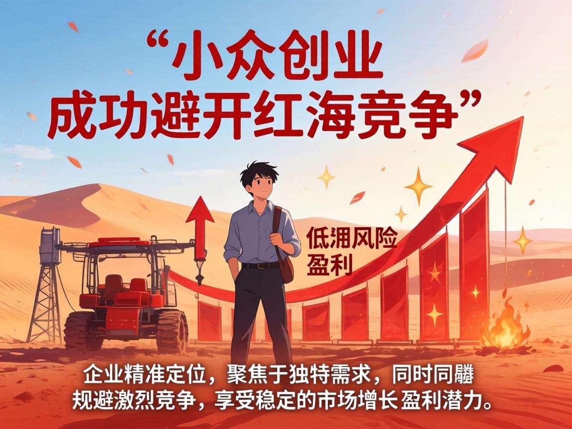 小众创业真的能避开红海竞争实现低风险盈利吗