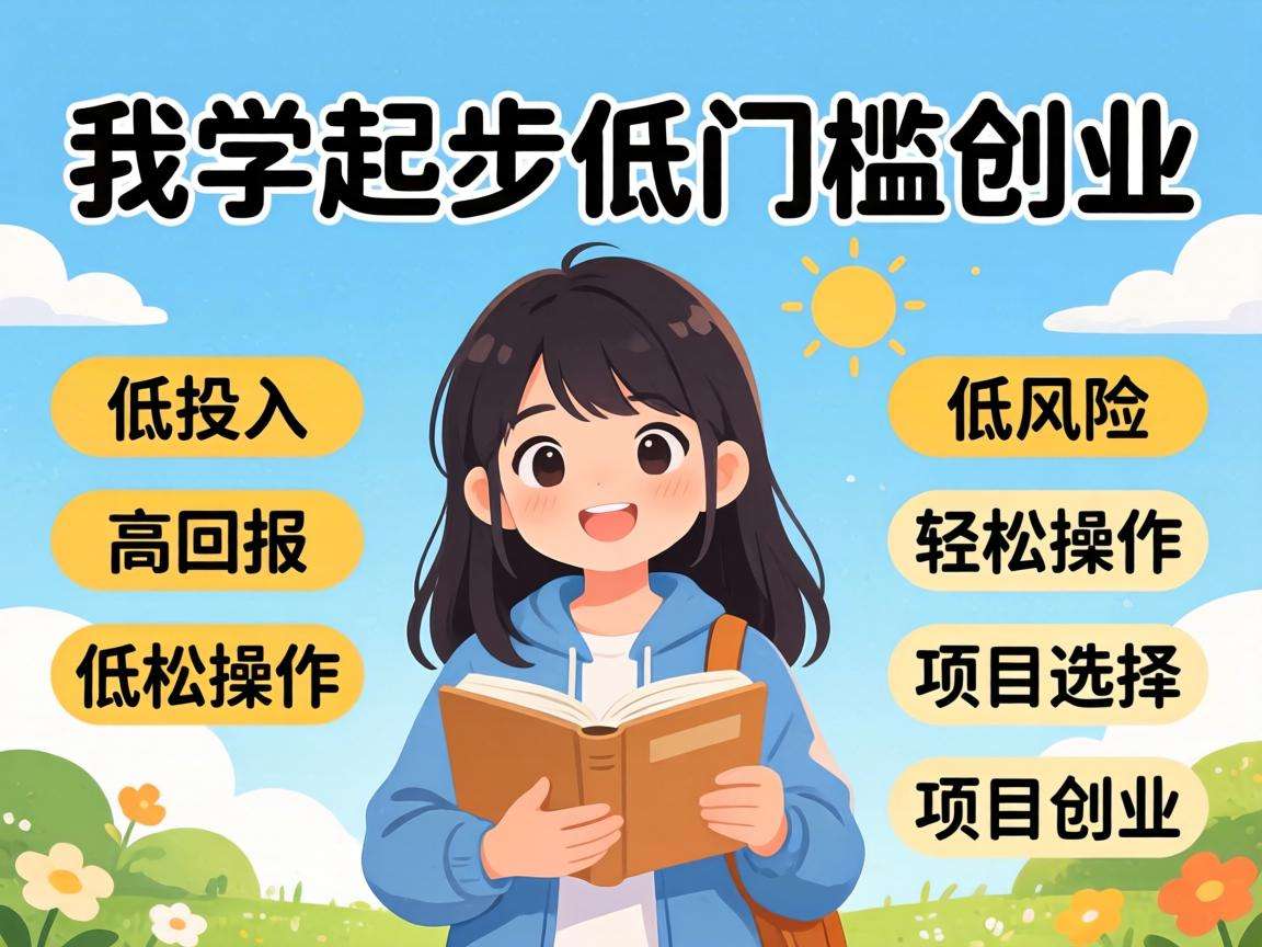 适合大学生起步的低门槛创业领域都有哪些值得尝试