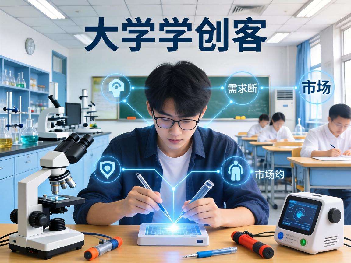 大学生创客如何在校园资源与市场需求间找到破局方向