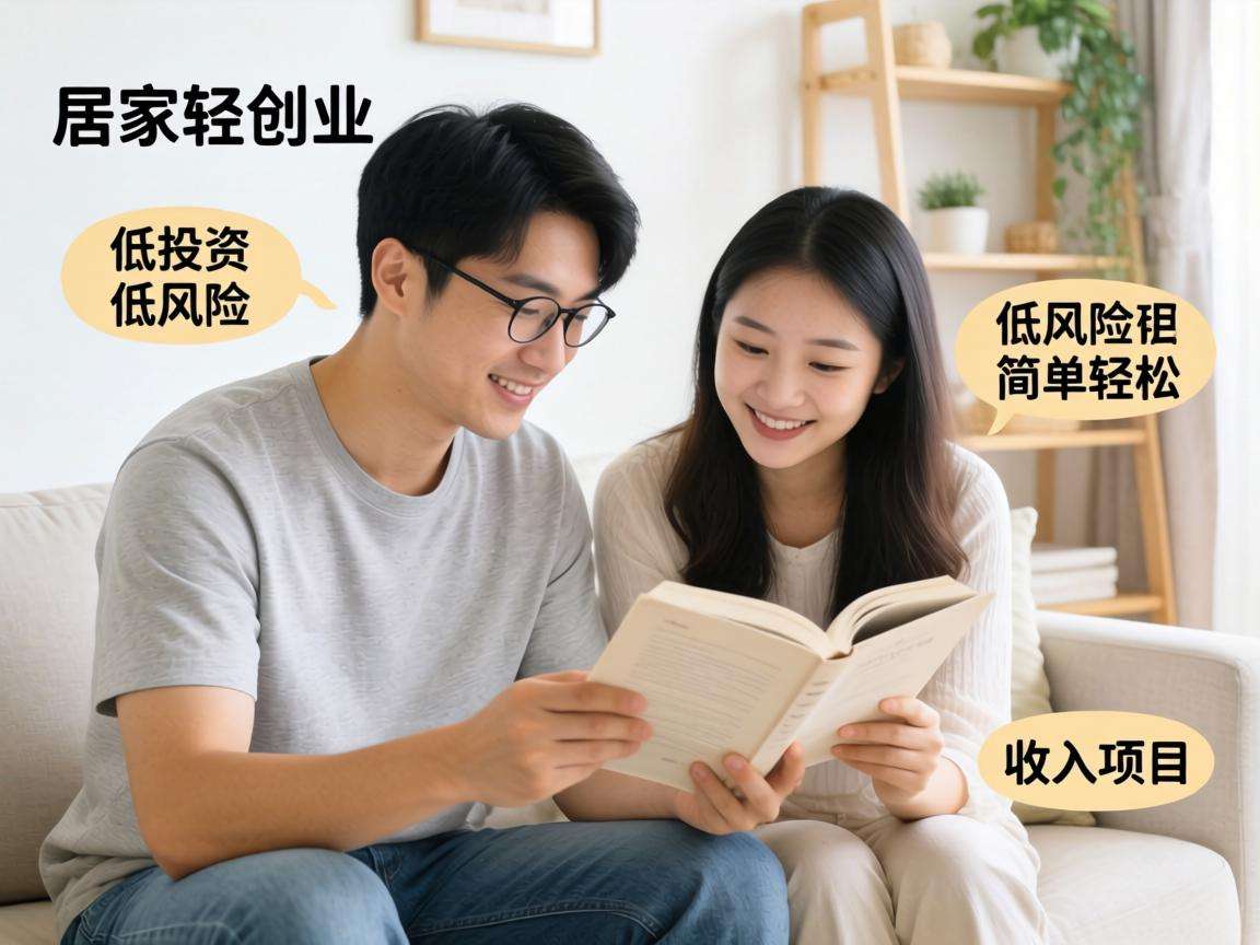普通人可上手的居家轻创业项目有哪些低风险选择