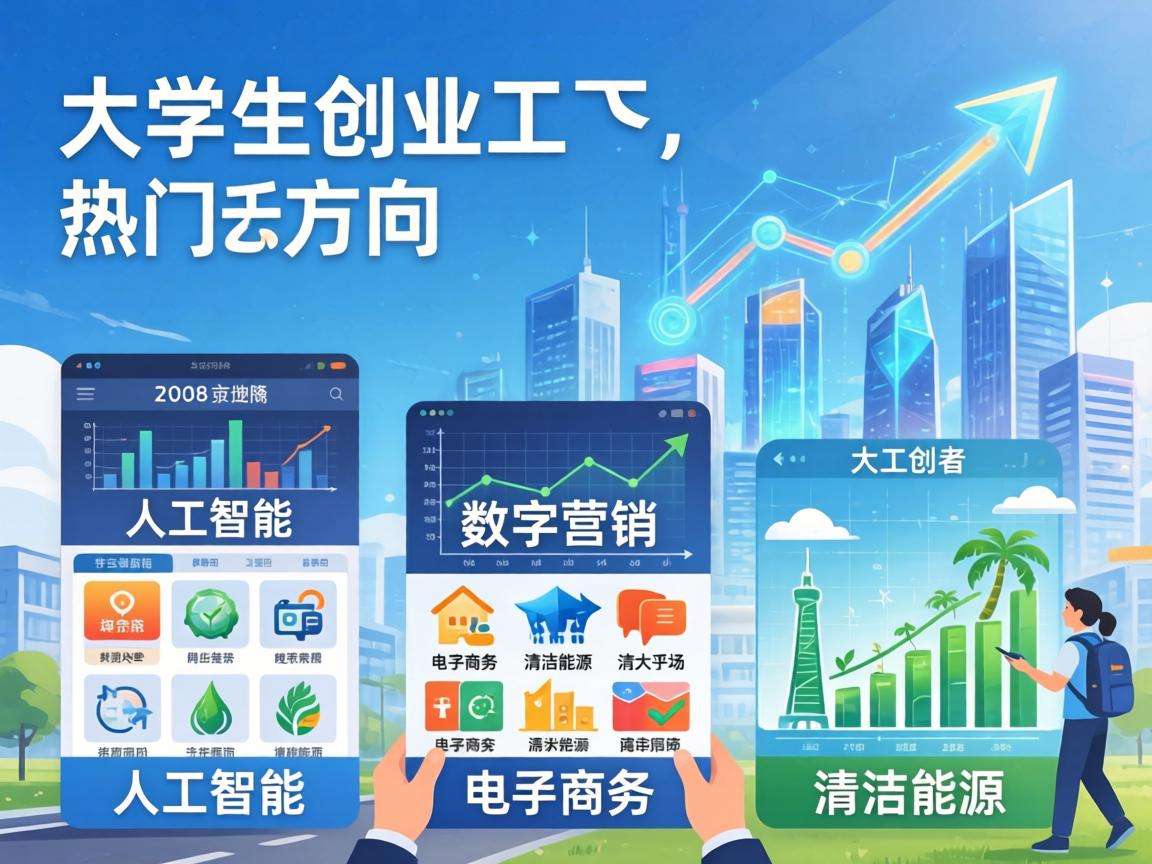 当下适合大学生创业的热门方向都有哪些值得关注