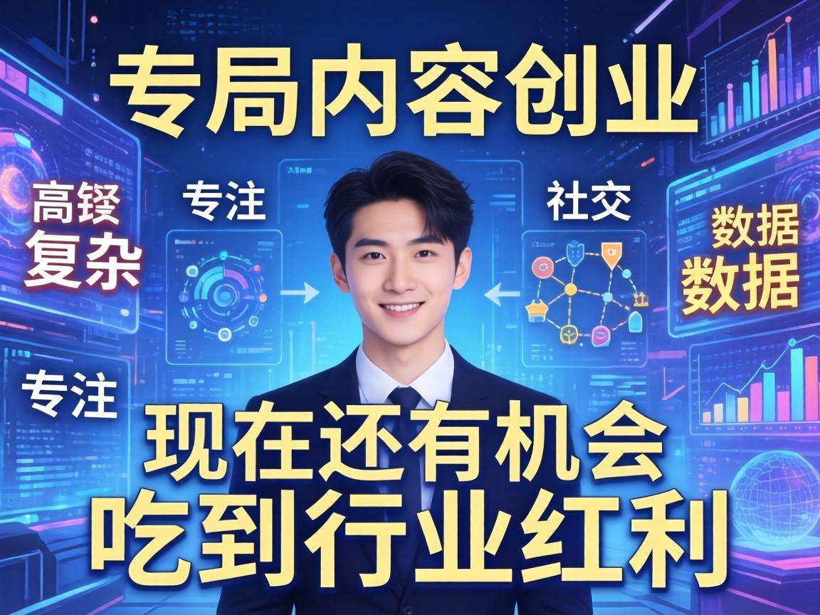 普通人入局内容创业现在还有机会吃到行业红利吗