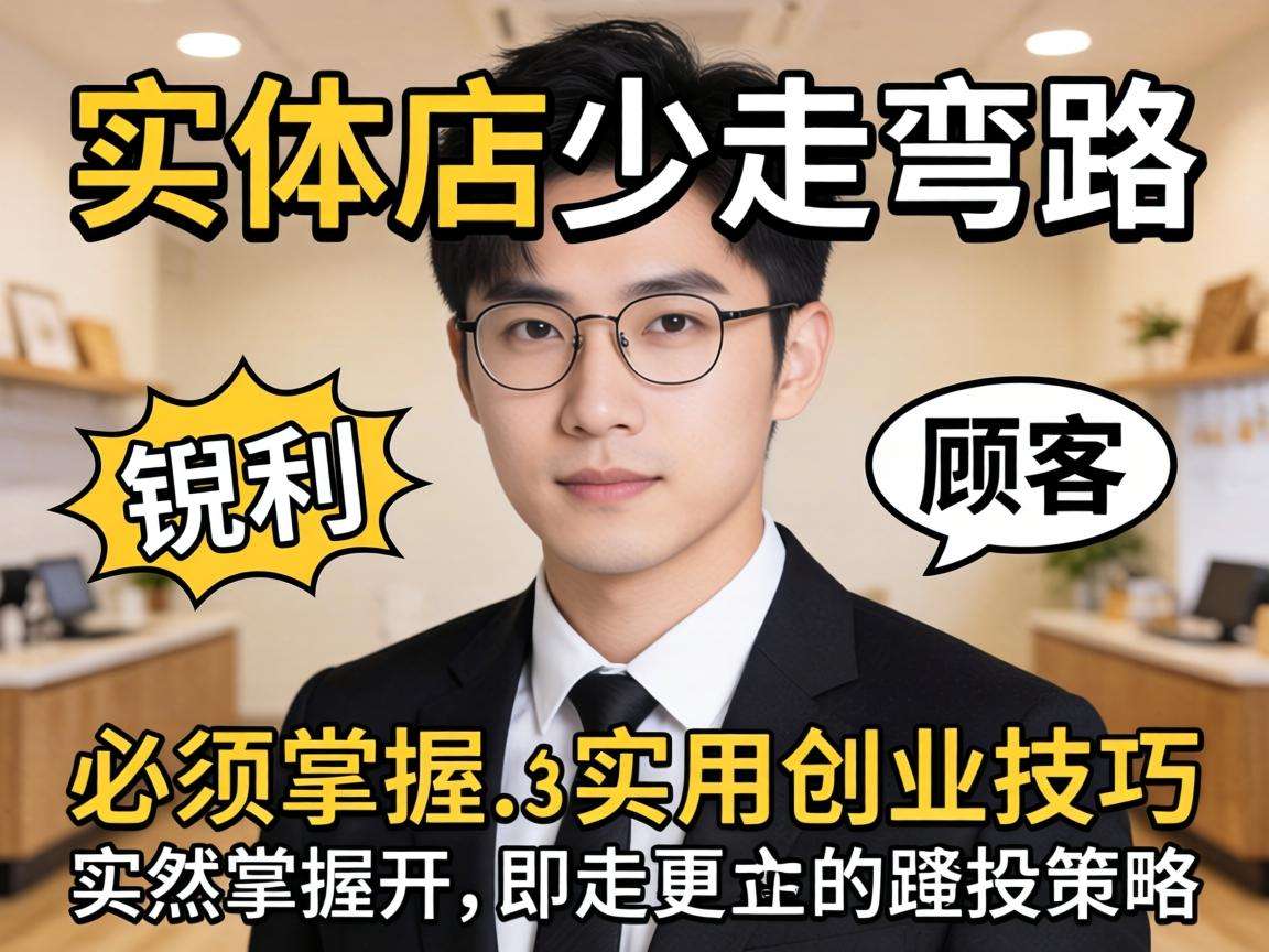 想要开实体店少走弯路必须掌握的实用创业技巧有哪些