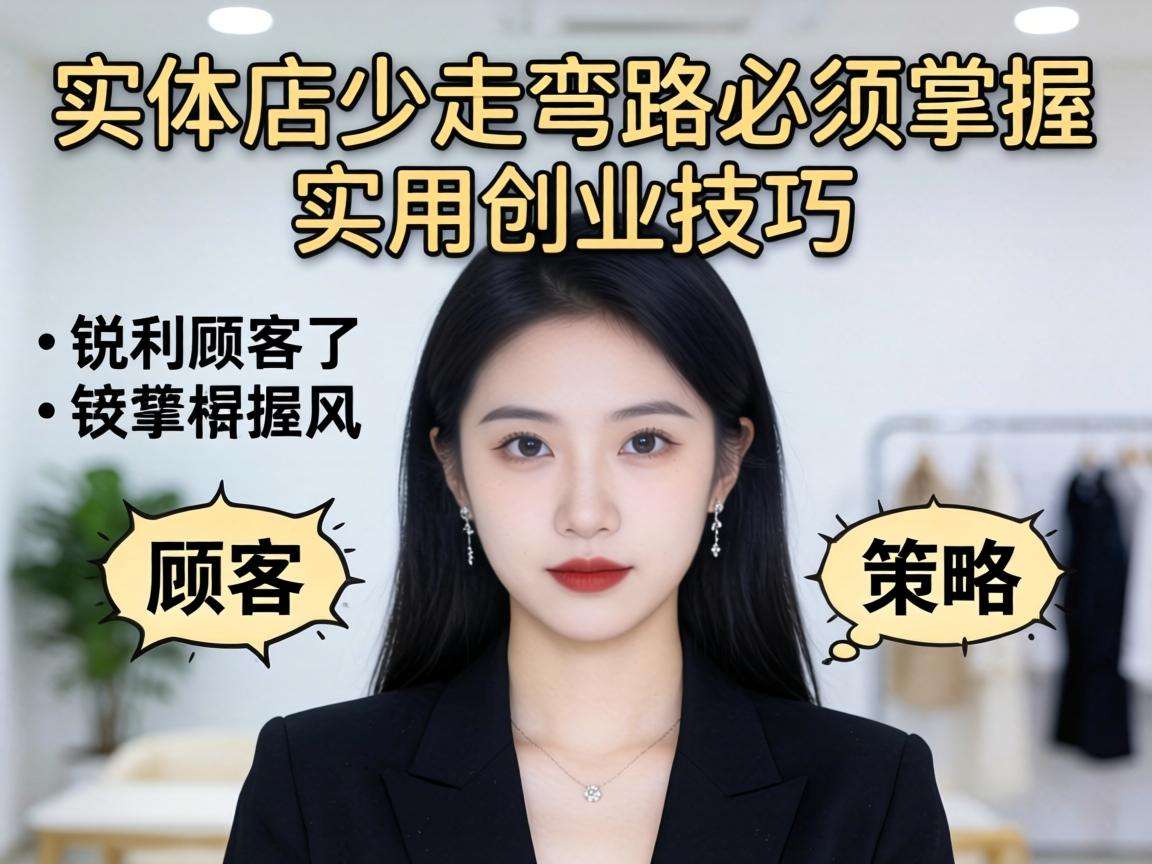 想要开实体店少走弯路必须掌握的实用创业技巧有哪些