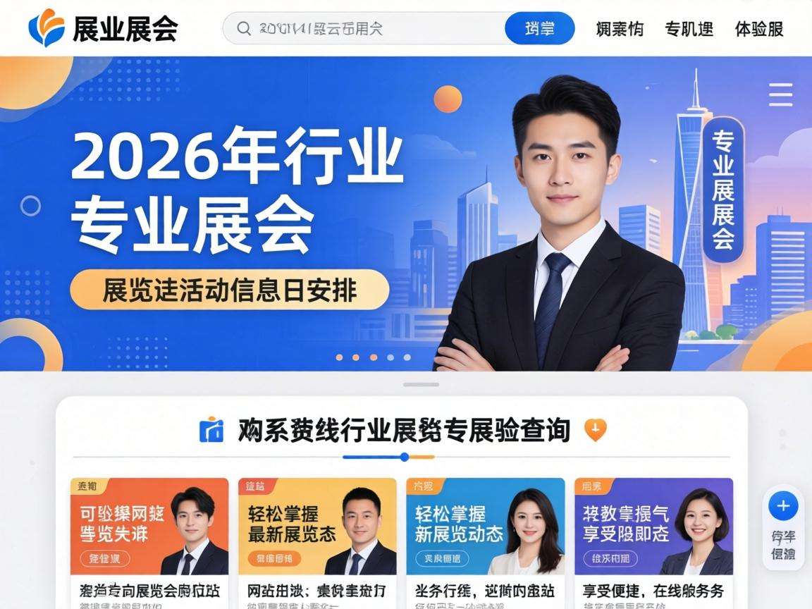 2026年各行业专业展会日程安排要去哪里查询