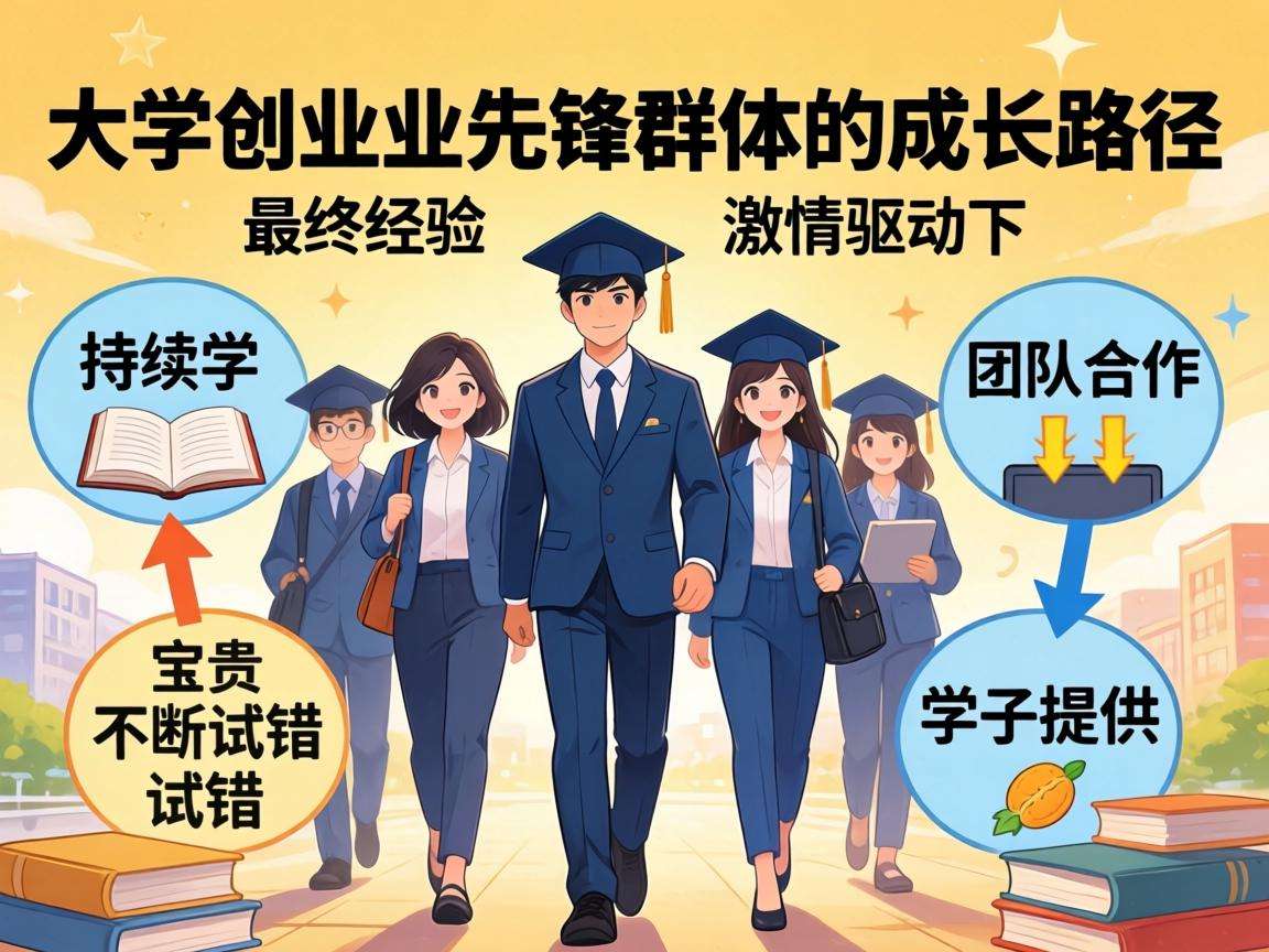 大学生创业先锋群体的成长路径有哪些值得普通学子参考的经验