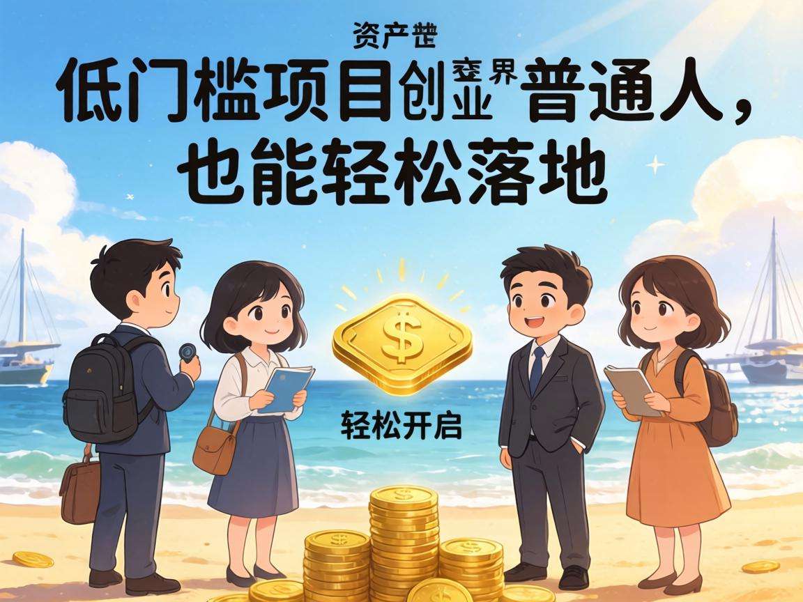 轻资产创业资讯里有哪些普通人可快速落地的低门槛项目