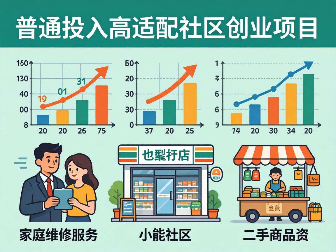 低投入高适配的社区创业项目都有哪些值得普通人选择