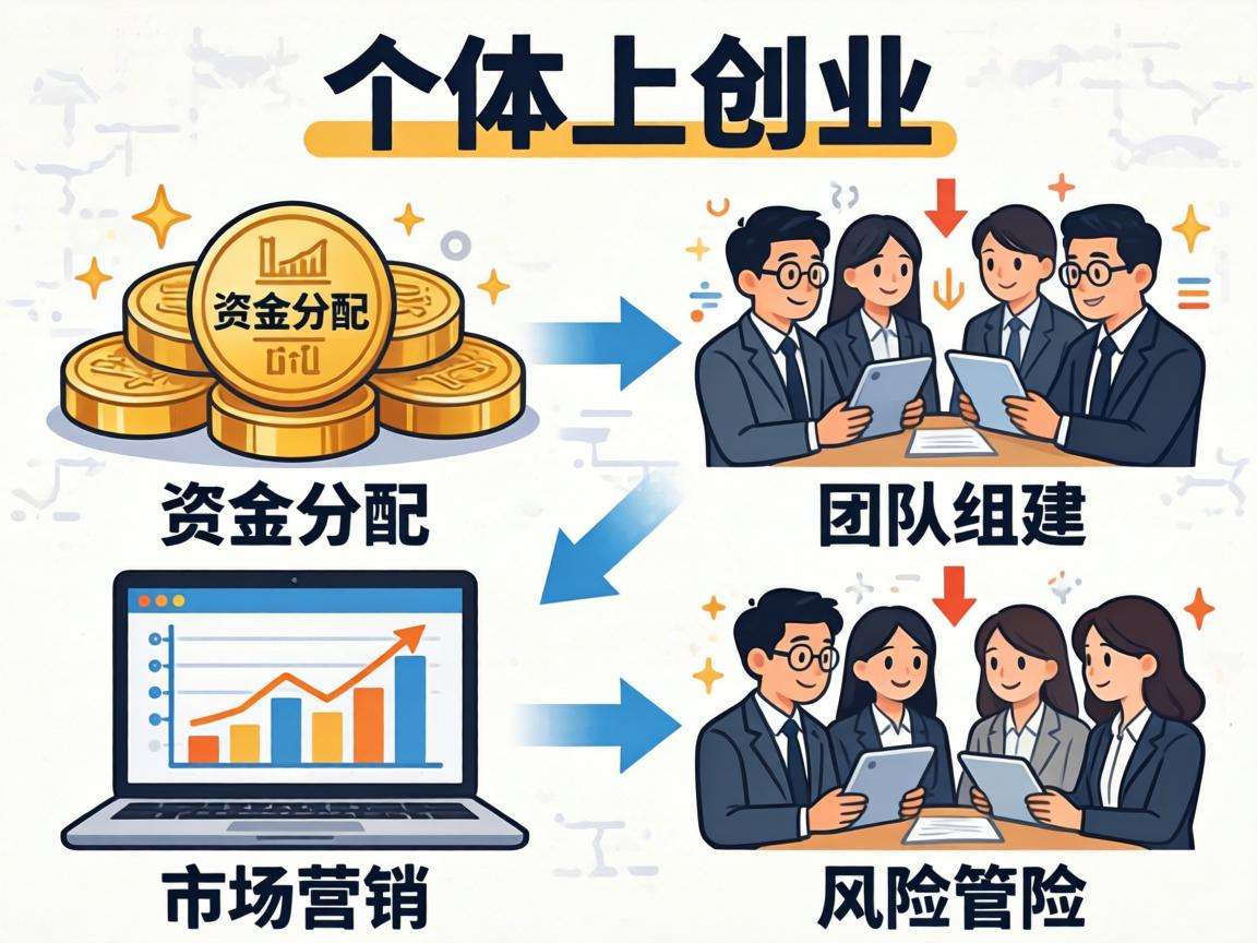 个体户创业各个阶段有哪些核心事项需要重点关注