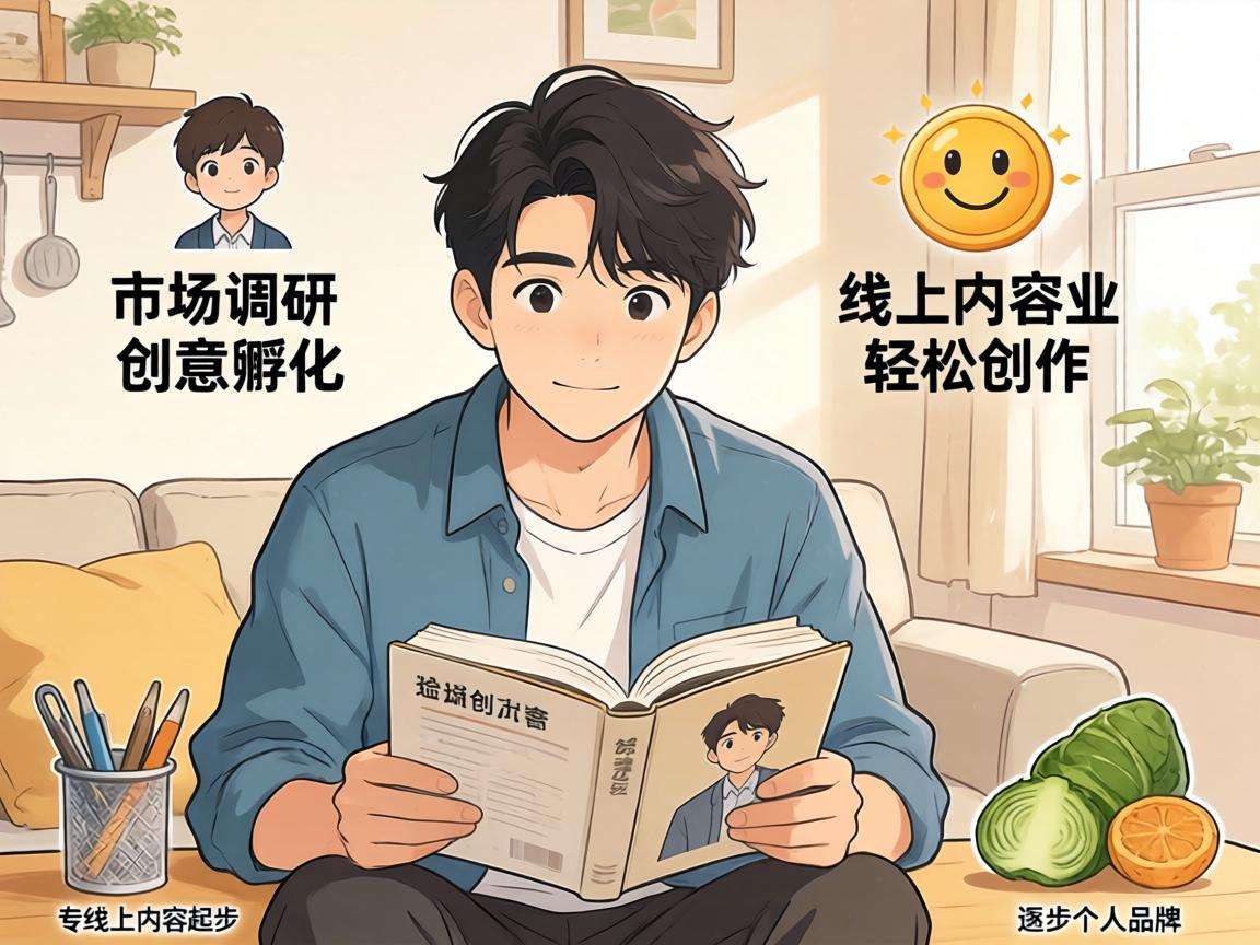 普通人没经验没资金怎么找到靠谱的低成本线上创业方向
